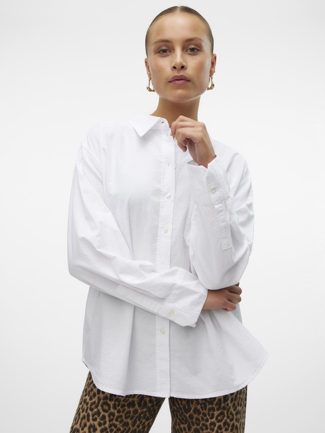 VMIDA Shirt - Bright White - VERO MODA & VILA Bergvik